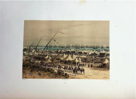 Voyage pittoresque à travers l'Isthme de Suez. Album des souverain. FONTANE (Marius), RIOU (Édouard), CICERI (Eugène)