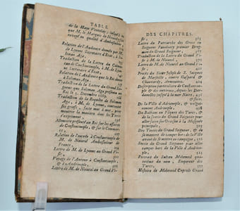Mémoires du chevalier d’Arvieux, envoyé extraordinaire du Roy à la Porte, consul d’Alep, d’Alger, de Tripoli, & autres Echelles du Levant.