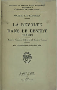 La révolte dans le désert (1916-1918). 