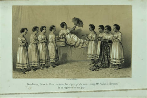 Second voyage sur les deux rives de la mer Rouge dans le Pays des Adels et le Royaume de Choa. . Rochet d'Héricourt, Charles E. Xavier.