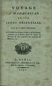 Voyage à Madagascar et aux Indes Orientales. 