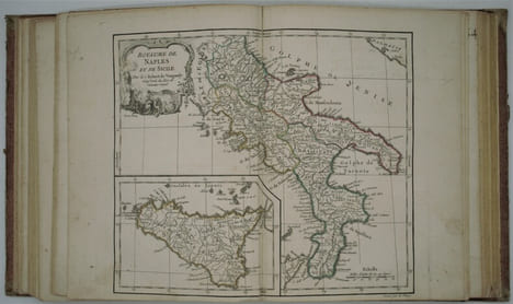 Nouvel atlas portatif destiné principalement pour l’instruction de la jeunesse, d’après la géographie moderne de feu l’abbé Delacroix par le S. Robert ...