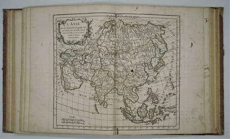 Nouvel atlas portatif destiné principalement pour l’instruction de la jeunesse, d’après la géographie moderne de feu l’abbé Delacroix par le S. Robert ...