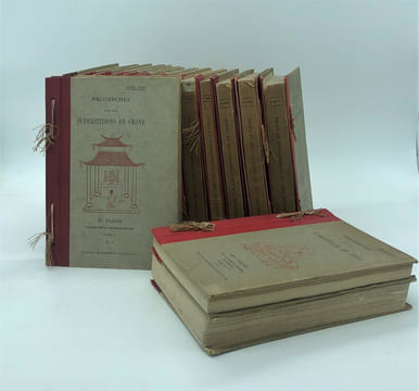 Recherches sur les superstitions en Chine. . DORÉ , Henri