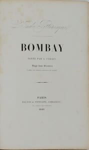 L'Inde pittoresque. - Bombay