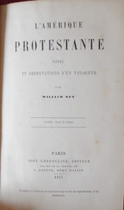 L'AMERIQUE PROTESTANTE