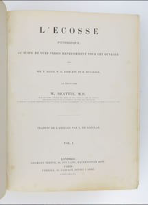 L'Écosse pittoresque, ou suite de vues prises expressément pour cet ouvrage par MM. T. ALLOM, W. H. BARTLETT, et H. M'CULLOCH. Traduit de l’anglais par L. de Bauclas. 