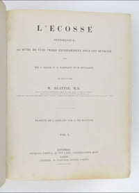 L'Écosse pittoresque, ou suite de vues prises expressément pour cet ouvrage par MM. T. ALLOM, W. H. BARTLETT, et H. M'CULLOCH. Traduit de l’anglais par L. de Bauclas.
