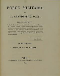 Voyages dans la Grande-Bretagne entrepris relativement aux services publics de la guerre, de la marine, et des ponts et chaussées en 1816 , 1817,1818 et 1819