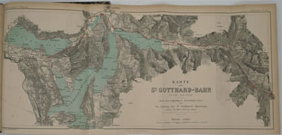 Die Gotthard-Bahn. Beschreibendes und Geschichtliches.