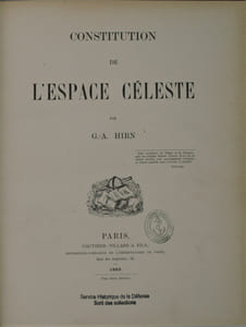 Constitution de l'espace céleste