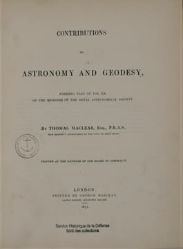 Contributions to Astronomy and Geodesy, Forming Part of Vol XX of the Memoirs of the Royal Astronomical Society
and
Contributions to Astronomy and ...