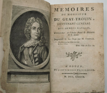 Mémoires de monsieur Du Gay-Trouin... augmentés de son éloge, par M. Thomas. 