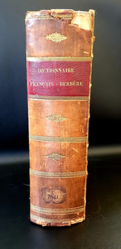 DICTIONNAIRE FRANCAIS BERBERE. undefined