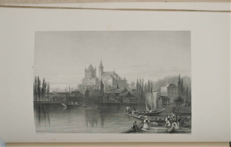 LA SUISSE PITTORESQUE, ornée de Vues dessinées spécialement pour cet Ouvrage par W.H. Bartlett, accompagnée d'un Texte par William Beattie. Traduit de ...