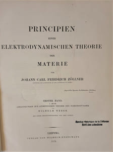 PRINCIPIEN EINER ELEKTRODYNAMISCHEN THEORIE MATERIE