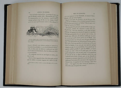Journal du général Gordon, siège de Kharthoum. Préface par A. Egmont Hake. Traduit de l'anglais par M. A. B. avec notes et documents inédits.. GORDON ...