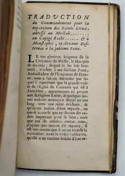 Voyage fait à la Terre Sainte en l'année M.DCC.XIX. Contenant la description de la ville de Jérusalem, tant ancienne que moderne, avec les moeurs & ...