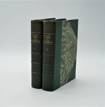 VOYAGES aux ISLES DE L'Amérique (ANTILLES) 1693-1705. LABAT R. P.
