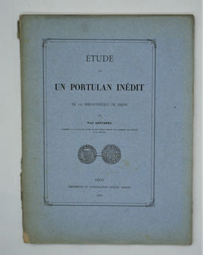 Étude sur un portulan inédit de la Bibliothèque de Dijon. GAFFAREL ,Paul