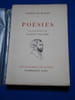 Po&eacute;sies. Musset Alfred De / Pecnard Jacques
