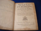 Recueil des Actes titres et M&eacute;moires concernant les affaires du Clerg&eacute; de France Augment&eacute; d'un grand nombre de pi&egrave;ces et d'Observations sur la ...