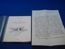 Les Moyens du Bords [ E.O. + Lettre manuscrite]. CRUCIANI Fran&ccedil;ois