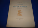 Chant de notre Rh&ocirc;ne. RAMUZ C.F