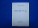 Du G&eacute;nie Fran&ccedil;ais [EDITION ORIGINALE]. MORGAN Charles