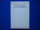 QU'EST-CE QUE LE STRUCTURALISME? - 1 - Le Structuralisme en linguistique. Introduction de Fran&ccedil;ois Wahl. DUCROT (Oswald)  TODOROV (Tzvetan)  SPERBER ...