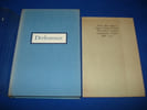 DERBORENCE. R&eacute;cit enrichi d'une flore ancienne. [Club des Libraires de France]. RAMUZ