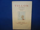 Oeuvres. VILLON (Fran&ccedil;ois) / DUBOUT