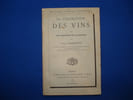 La Coloration des Vins par la couleurs de la houille. CAZENEUVE Paul