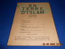 EN TERRE D'ISLAM. N&deg;40. Troisi&egrave;me Trimestre. 22&egrave;me ann&eacute;e. Troisi&egrave;me s&eacute;rie. Collectif / CHARLES H./ VENIAT F. / J.T