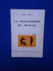 La Philosophie du Travail. Arvon Henri