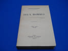 Deux Hommes. DUHAMEL Georges