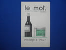 LE MOT. N&deg;15 - 1re Ann&eacute;e. Samedi 27 Mars 1915. IRIBE Paul / COCTEAU Jean