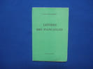 Lettres de fian&ccedil;ailles. KIERKEGAARD SOEREN