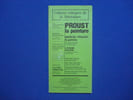 Cahiers critiques de la litt&eacute;rature. Proust la Peinture. Collectif / ROCHE Maurice / BENEZET Mathieu / MERILLON Georges / Roullier Marie-H&eacute;l&egrave;ne