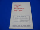 Social and Economic studies. Vol. 7 N&deg;4. Collectif