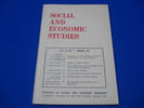 Social and economic studies. Vol. 10 n&deg;1. Collectif