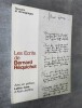 Les Ecrits de Bernard Réquichot. Avec, en preface, « Lettre noire » d'Alain Jouffroy.. REQUICHOT, Bernard.