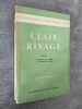 Clair Rivage. Traduit du russe par Victoria Acheres.. PANOVA, Vera.