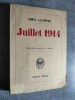 Juillet 1914.. LUDWIG, Emil.