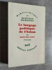 LE LANGAGE POLITIQUE DE L'ISLAM. Traduit de l'anglais par Odette Guitard.. LEWIS, Bernard.