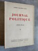 Journal politique, T. 2 : 1939-1943.. CIANO (Comte G.).