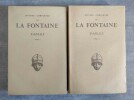 FABLES choisies mises en vers. T. I-II (complet). Texte établi et présenté par Ferdinand GOHIN.. LA FONTAINE, Jean de.