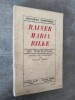 Rainer Maria Rilke - Un Témoignage. Traduit de l'allemand par Blaise Briod.. (RILKE). KIPPENBERG, Katharina.