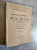 Histoire Illustrée de la Littérature Belge de langue française (des origines à 1925).. LIEBRECHT, Henri - RENCY, Georges.