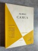 Configuration Critique d'Albert Camus.. [CAMUS]. MATTHEWS, J. H.